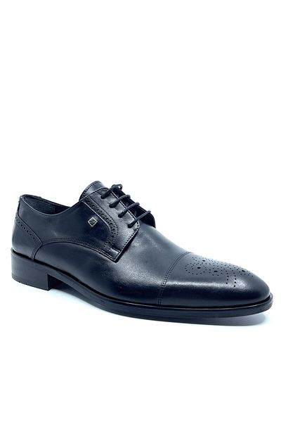 Fosco Men's Black Classic Shoes 2703 114