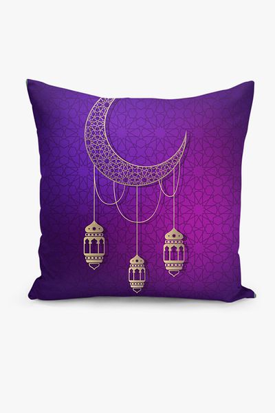 Filamente Set de huse de pernă cu model special Ramadan din 4 piese - imprimate digital pe două fețe