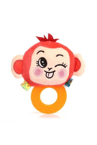 Toys Sozzy Çıngıraklı Dişlik Pembe Maymunum Szy209