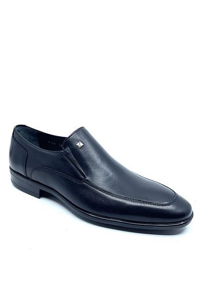 Fosco Black Classic Men's Shoes Rubber 2811 46
