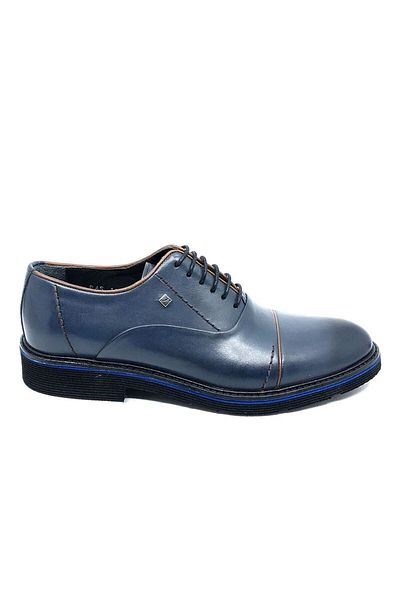 Fosco Pantofi pentru bărbați albastru din piele naturală 1070 158 45