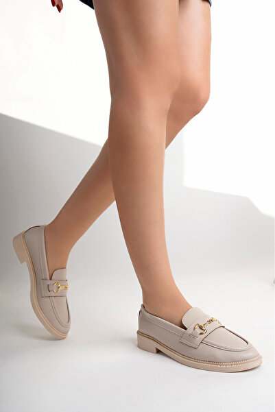 meyra'nın ayakkabıları Жіночі шкіряні балетки з зручною підошвою та пряжкою