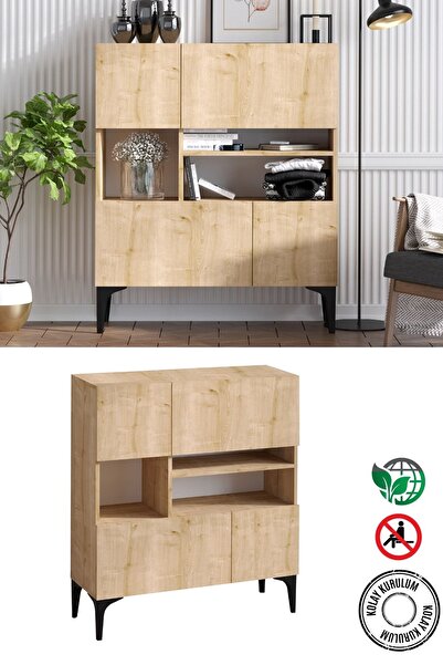 DECORMET Krista Konsol Safir Meşe-