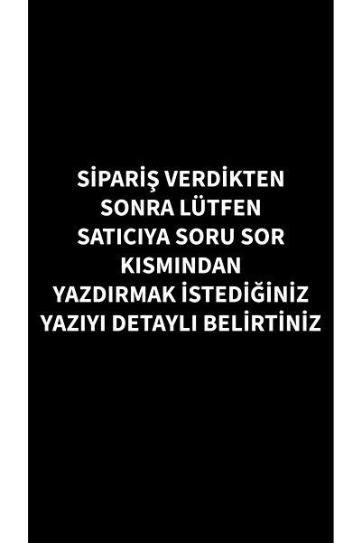 BnP LAZER İSME ÖZEL LAZER KESİM PİANO BLACK İMZA FONT PLAKALIK (2 ADET) Uyumlu