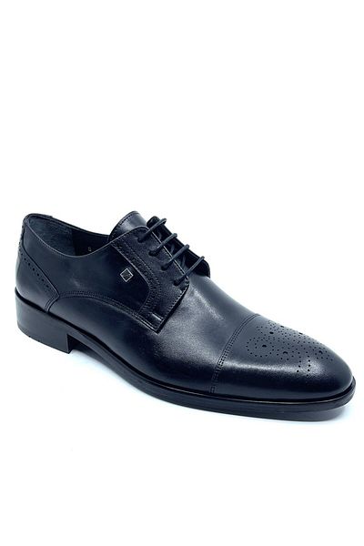 Fosco Men's Black Classic Shoes 2703 114