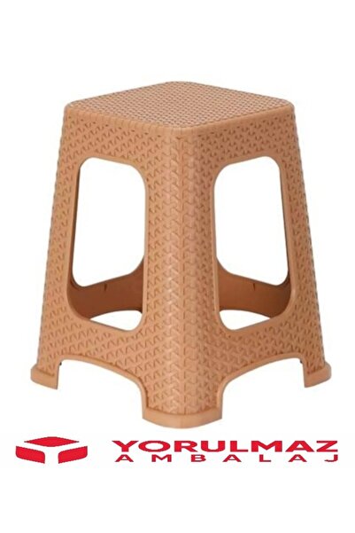 yorulmaz ambalaj Saral Rattan Büyük Boy Plastik Tabure