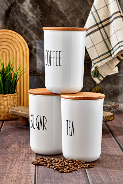 MODA OZY Wooden Vacuum Lid 3 Layers Acrylic (Plastic) Taperki 900ml