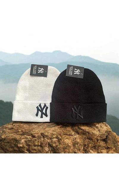 w white stars sports & wear Unisex Σετ Beanie 2 τεμαχίων