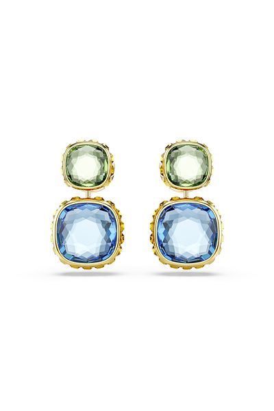 Swarovski Chroma Goldfarbene Ohrstecker 5692492