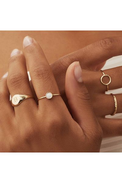 Isabel Bernard Isabel Bernard Belleville 14 Karat Ring 54