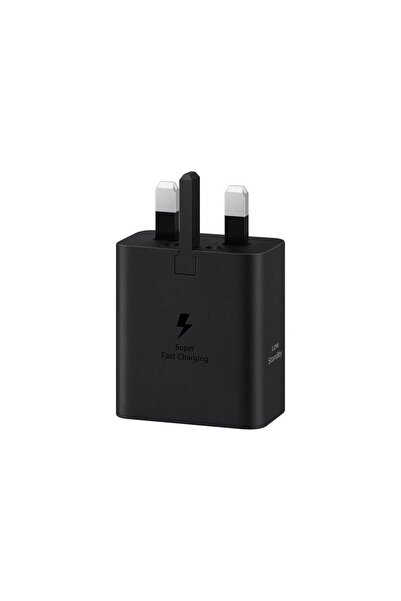 Samsung محول طاقة PD بقوة 45 وات (مع كابل USB-C إلى USB-C بقوة 5 أمبير) - EP-T4511XBEGGB