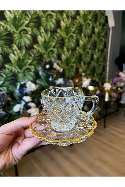 PORA P&Ora 6 Minutes of Glass Coffee Cup and Espresso Set