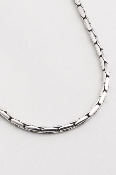 So CHIC... Italian Design 60 cm Silver Men's Necklace