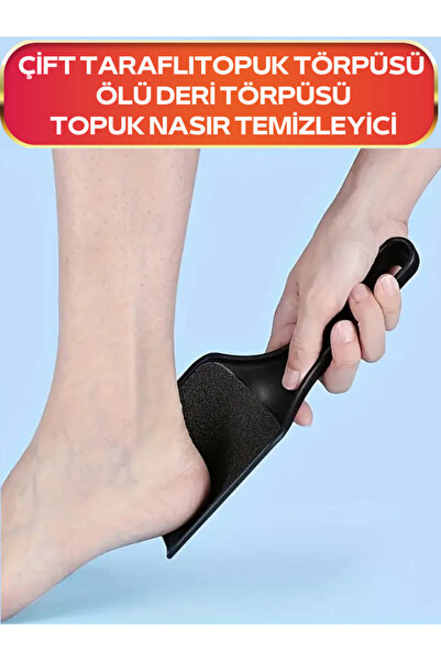 Güzellik Deposu Topuk Törpüsü Çift Taraflı, Ayak Bakım Törpüsü Ölü Deri Giderici , Topuk Nasır Temizleyici