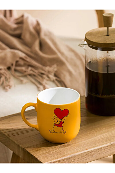 LC Waikiki LCW Karışık Winnie the Pooh Baskılı Porselen Kupa 365 Ml