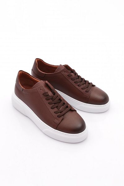 DGN Ανδρικά Sneakers Παπούτσια Tan Floater White 221525