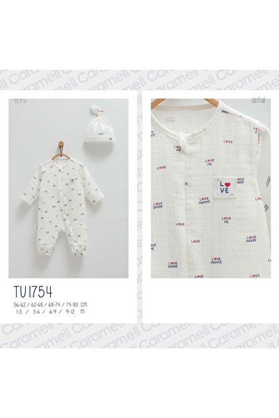 Caramell Family Love Written Baby Jumpsuit 2025