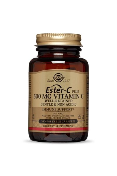 Solgar Ester C Plus 500 Mg 50 Tablet