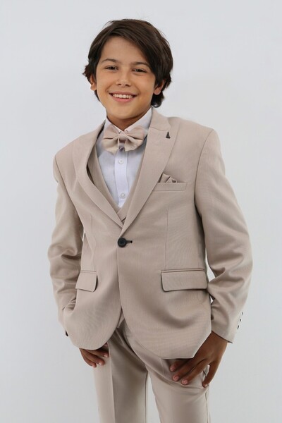 SIRRI Erkek Çocuk Forge Takım Elbise 4 Parça (8-12 Yaş)