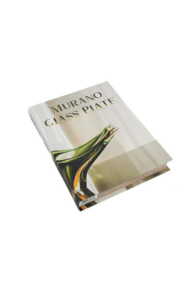 tuan design MURANO GLASS PLATE KITAP KUTU 29X22X4CM