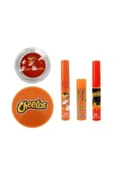 Pringles Beauty Set Lip Glaze Lip Balm 5 Piece Beauty Set
