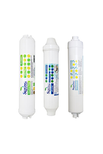 Spring Water Mineral Alkali Detoks Filtre Seti