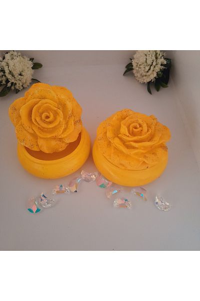 Minnoş Dükkan Decorative Ceramic Jewelry Box
