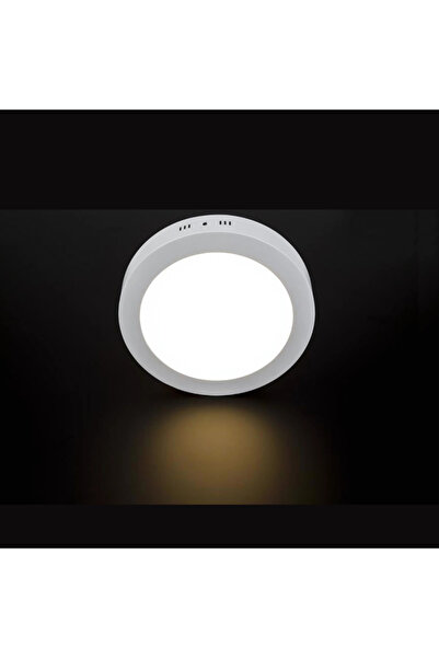 Yes Lighting İnoled Yuvarlak Beyaz Kasa Sıva Üstü Led Panel 24watt - Volga 2752-02 Gün Işığı
