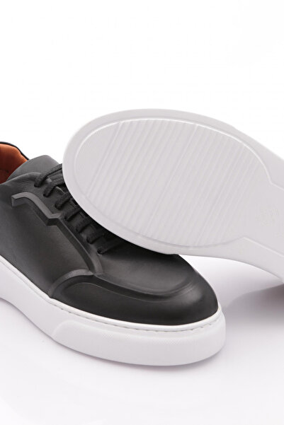 DGN Erkek Sneakers Ayakkabı Siyah Antik Beyaz 312812112425