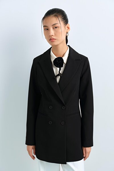 Nihan Blazer Ceket Siyah