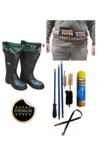 KILIÇ AV BAYİİ SELİM KILIÇ Avcı Seti Eva Çizme - Fişeklik - Harbi Takımı - Sp...