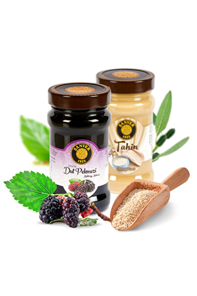 Şanver TAHIN (300 جم) - خبز التوت (400 جم) عبوة اقتصادية