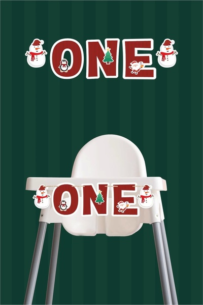 neşeli günlerim Two Banners with Winter Concept * Birthday