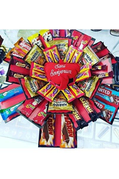 UFUK GÜMÜŞ Sevgiliye Hediye Kutusu Çikolata