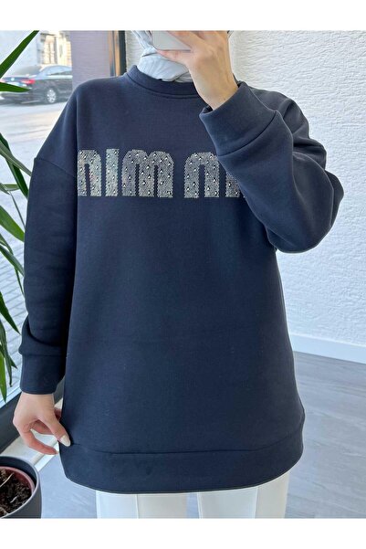 MELEK ARAZ Anthracite Women's Jardon Sweatshirt