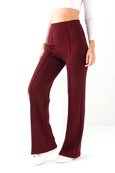 MODA Gi&Di's Collection Gd0033 Front Duveted Pants Leggings