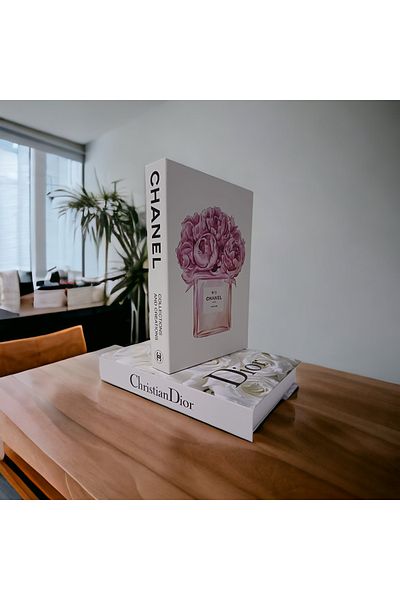 NariHome Decorative Book Set of 2