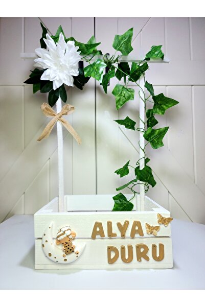 glow moon 40 Uçurma Sepeti / Kırk Uçurma Sepeti / Babyshower / Bebek Hediye S...