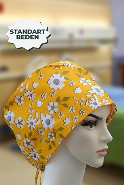 YİĞİTBAŞI Doktor Hemşire Aşçı Cerrahi Bone Hastane Anne Bone Iş Bandanası Pam...