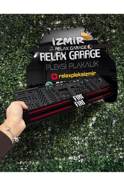 RELAX GARAGE FIAT AMBLEMLİ PLEKSİ PLAKALIK
