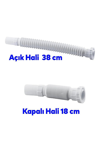 NUBLADO Pis Su Giderli Sökülebilir Tas'lı Çift Gider Sifon Körüklü Temizlenebilir Mutfak Banyo Lavabo Körük.