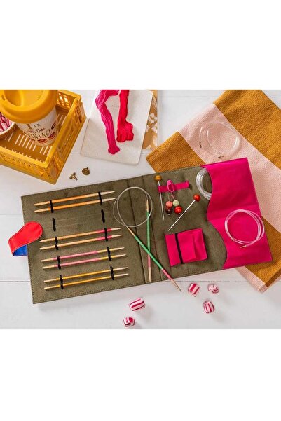 Pony Değiştirilebilir Ahşap Misinalı Şiş Çantalı 69901/01