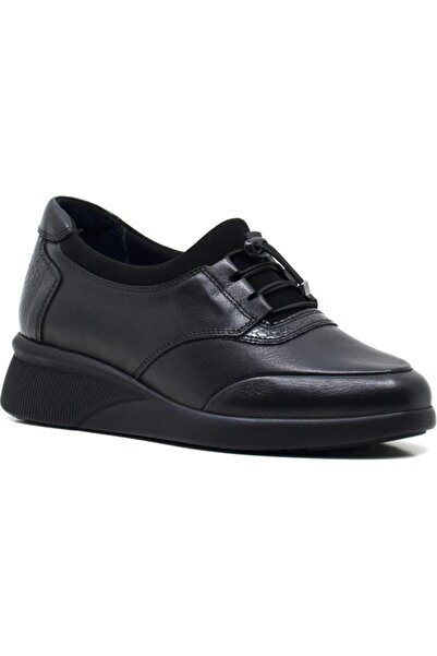 KİNG PAOLO 5158 ORTOPEDİK DOLGU TABAN KADIN DERİ AYAKKABI