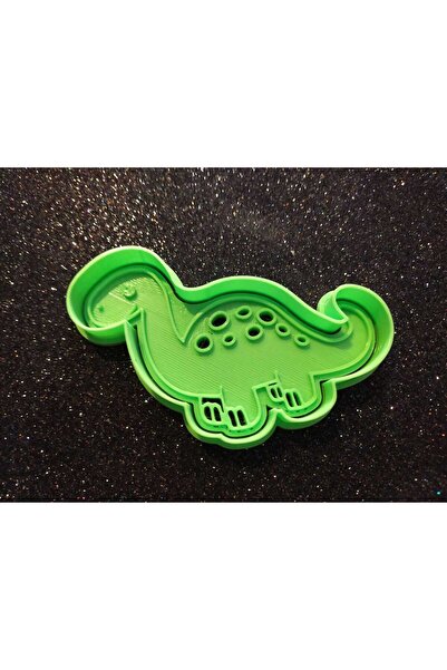 KUNDUZ AHŞAP TASARIM ATÖLYESİ قالب بسكويت الديناصور اللطيف - قطعتان من نكهات ...