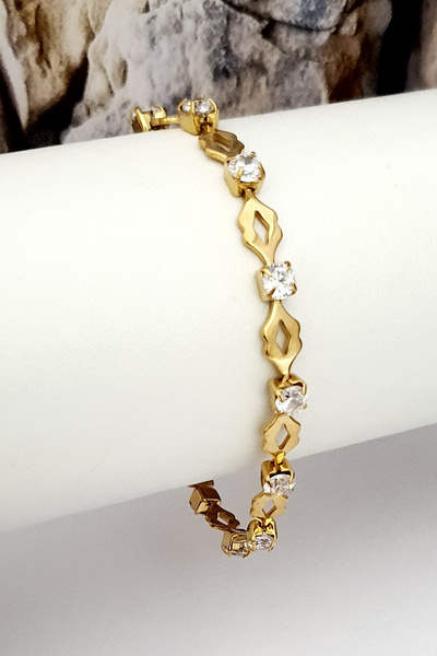 Reyna Steel Altın Çağı Yaşatan Çelik Takılar Steel Bracelet