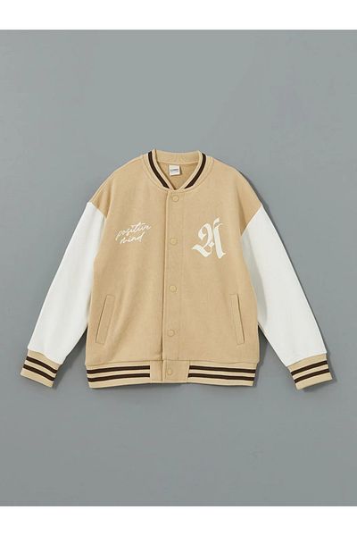 LC Waikiki LCW Kids Beige Boy's College Jacket