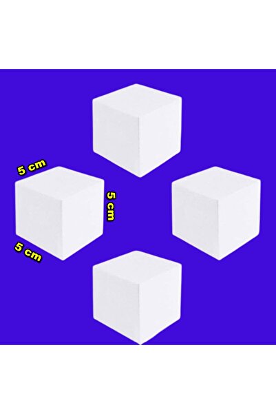 Uyarstrafor Strafor Kare Küp 10 adet 5x5 cm