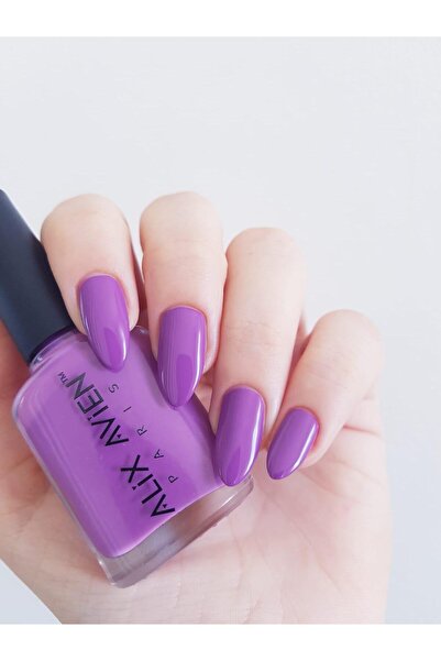 Alix Avien Mor Oje 76 - Yüksek Pigmentli Uzun Süreli Kalıcılık Hızlı Kuruma - Nail Lacquer 76