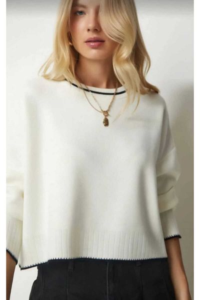 trikomode Pulover oversize pentru femei cu textura moale