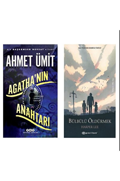Yapı Kredi Yayınları Agatha’nın Anahtarı - Ahmet Ümit Bülbülü Öldürmek - Harp...